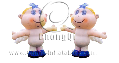 inflatable cartoon dragon